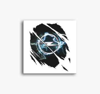 Repedezett Opel vász