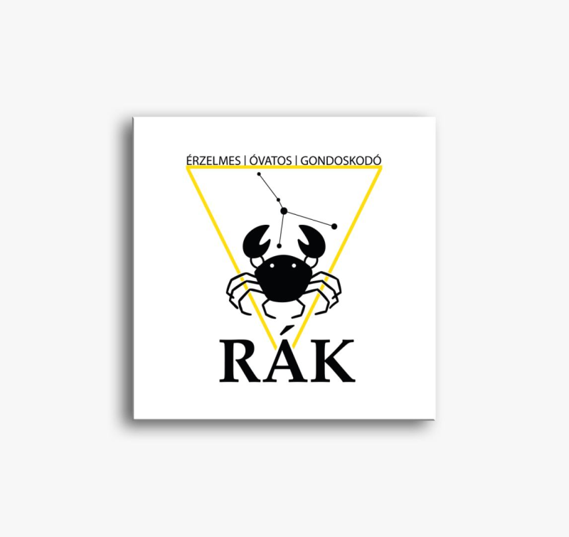 Horoszkóp RÁK vászonkép