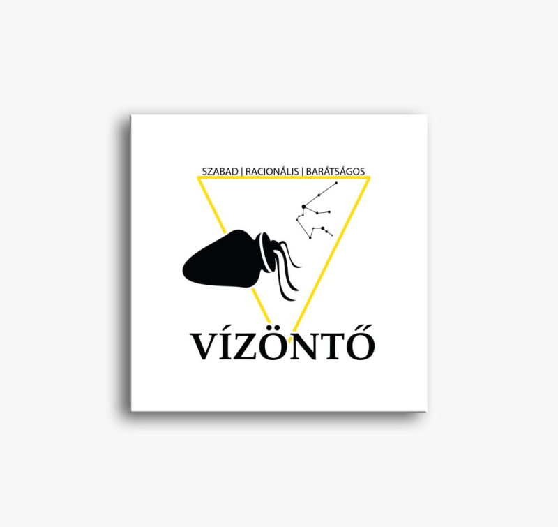 Horoszkóp VÍZÖNTŐ vászonkép