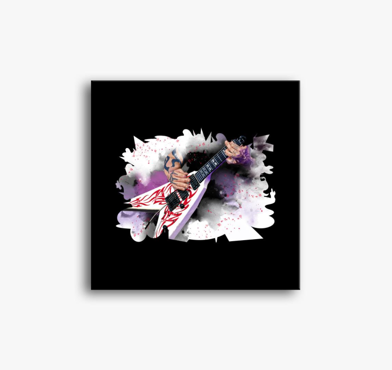 Kerry King elektromos gitár vászonkép