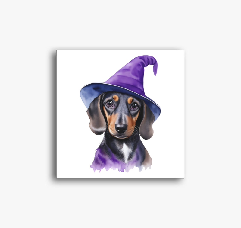 Halloween tacsi vászonkép