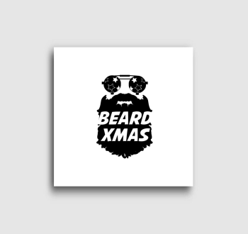 Karácsonyi szakállas vászonkép