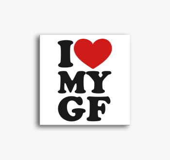 I love my gf vászonk