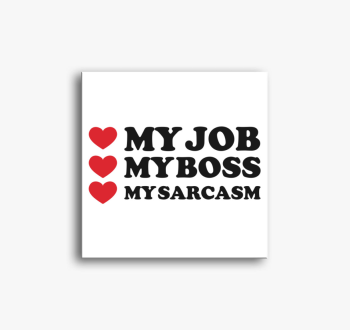 Love job boss vászon