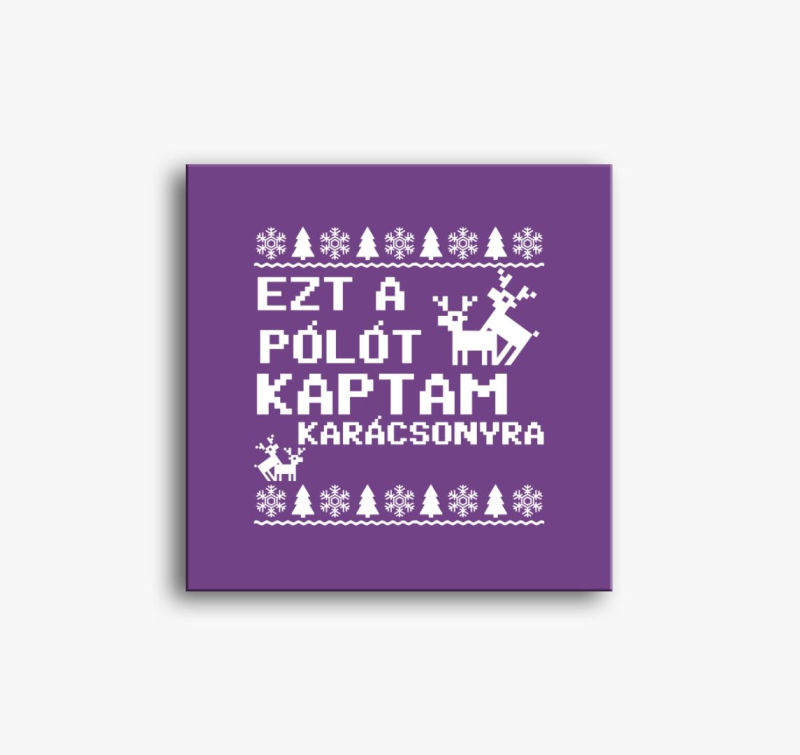 Ezt a 18+ vászonképt kaptam karácsonyra vászonkép