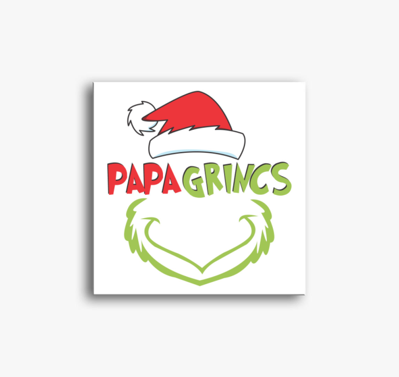 Papa grincs vászonkép