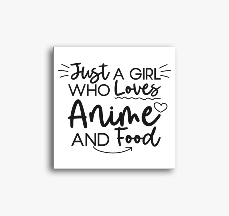 Anime food vászonkép
