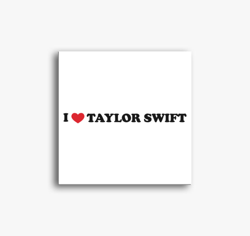 Love TS black vászonkép