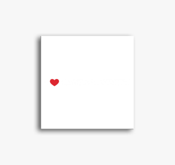 Love TS white vászon