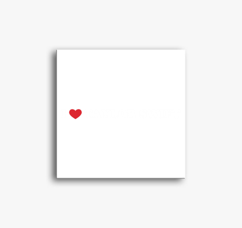 Love TS white vászonkép