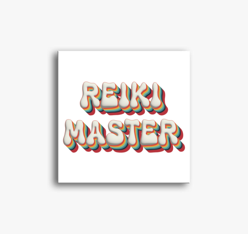 Reiki mester vászonkép