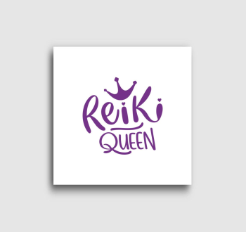 reiki queen lila vászonkép