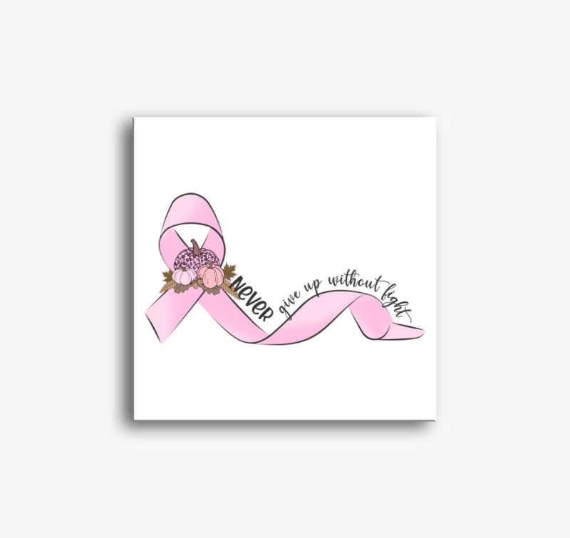 Pink ribbon vászonkép