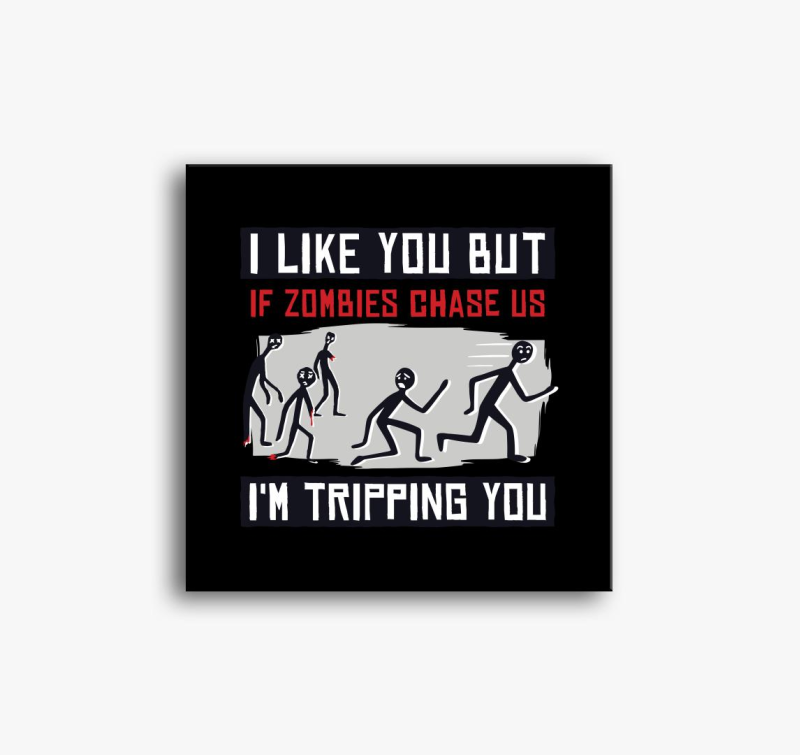 Én csipázlad, de ha jönnek a zombik! vászonkép