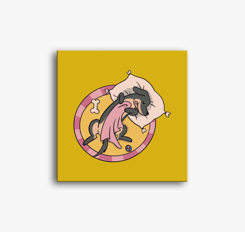 Alvó Tacsi vászonkép