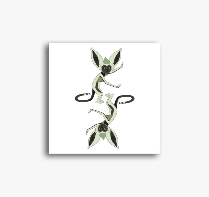 Momo dupla  vászonkép