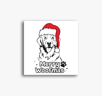 Kutya karácsony vász