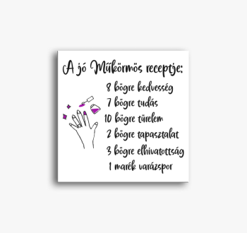 A jó Műkörmös vászon