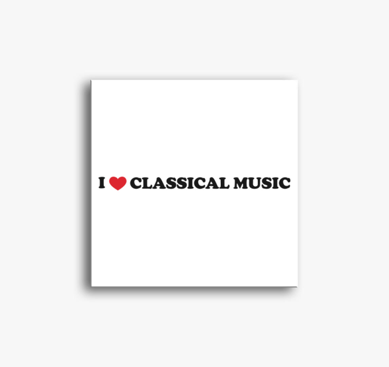 Love Classical vászonkép