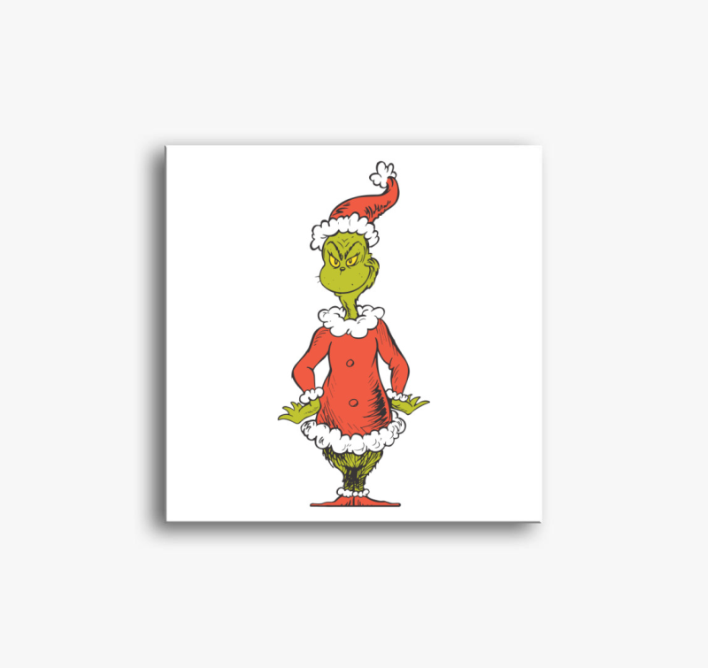 Grinch karakter vászonkép