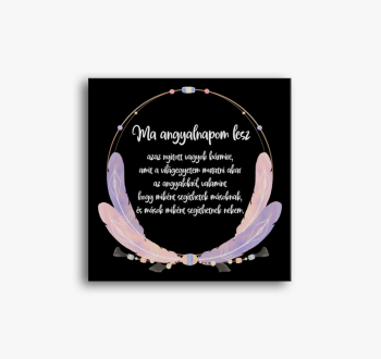 Angyalnap vászonkép