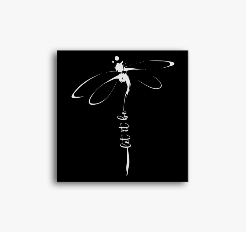 Dragonfly Let it be vászonkép