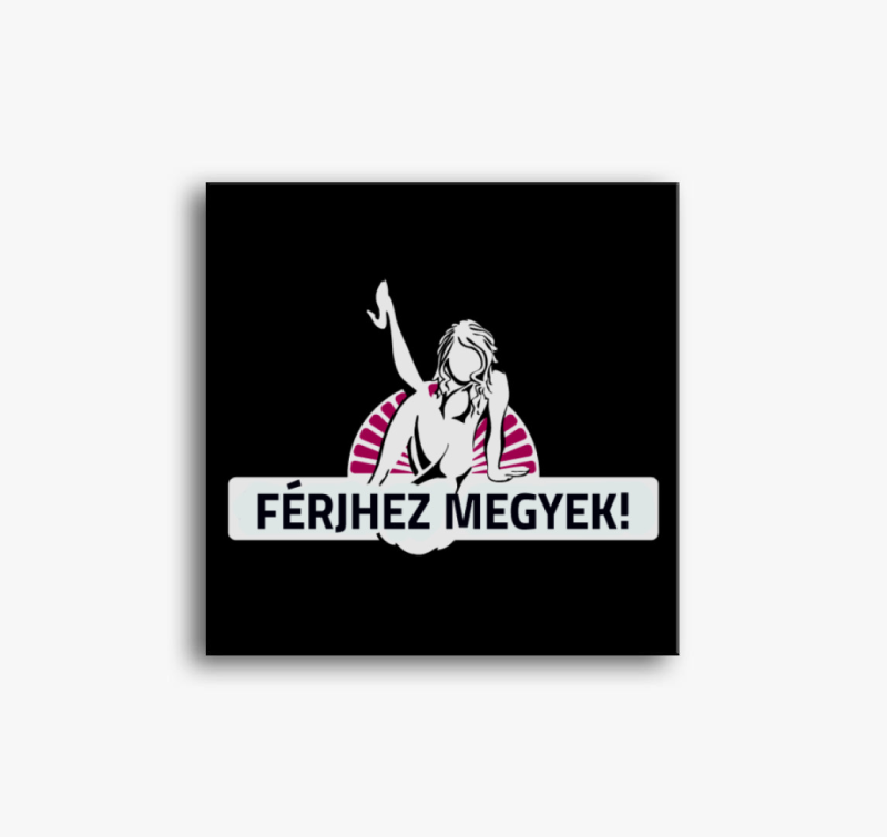 Férjhez megyek vászonkép - Menyasszonyoknak