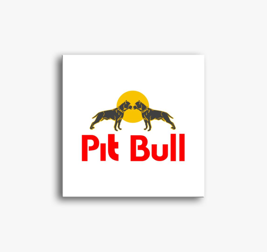 Pitbull vászonkép