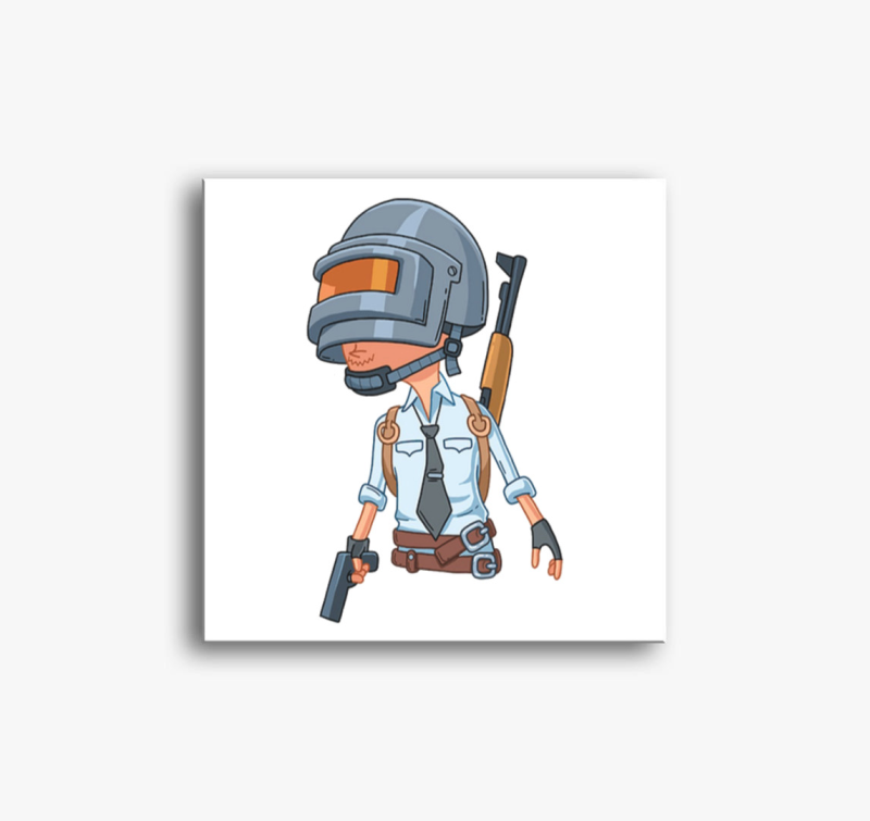 PubG cartoon vászonkép