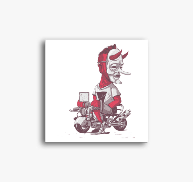 Lone rider vászonkép