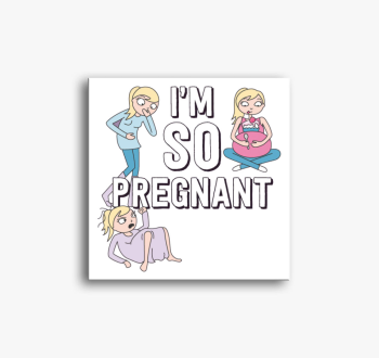 Terhes vagyok vászon