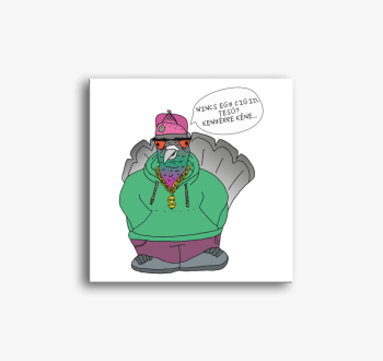 Gettós Galamb vászon