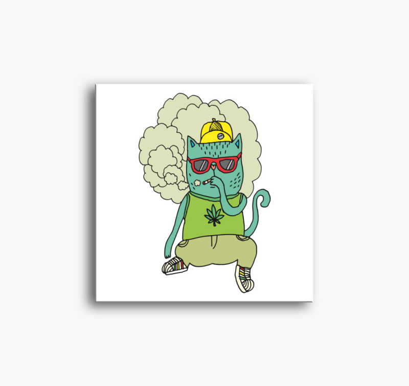 Cigis cica vászonkép