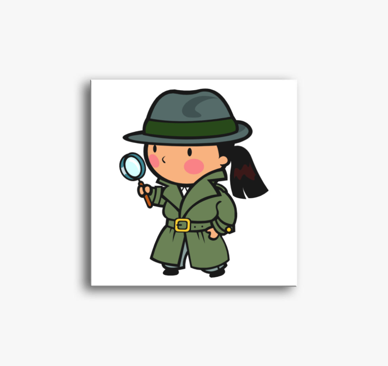 Csajos detektív vászonkép