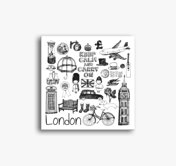 Cuki londonos vászon