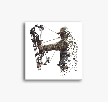 Íjász vászonkép