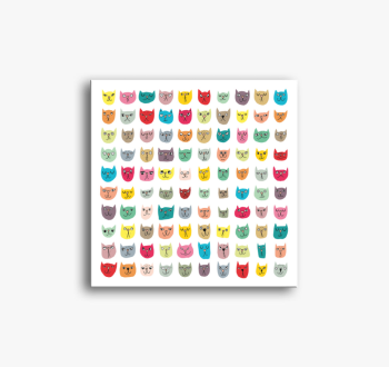 100 macskás vászonké