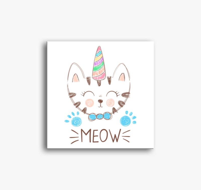 Cicakornis vászonkép