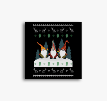 Csúnya karácsonyi vászonkép