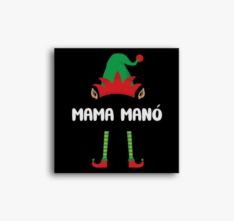 Mama manós vászonkép