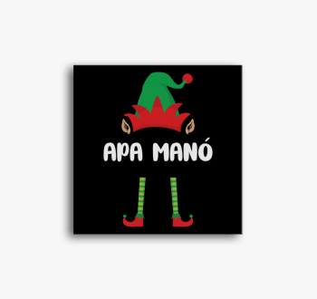 Apa manós vászonkép