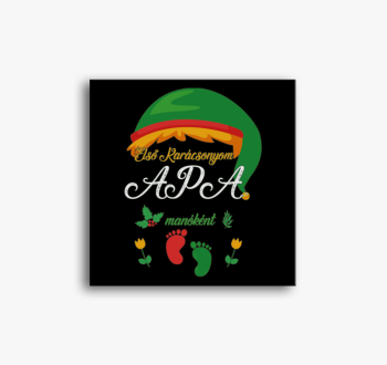 Karácsonyi apa manós...