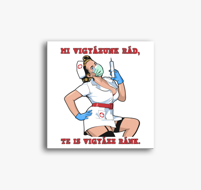 Te is vigyázz ránk vászonkép