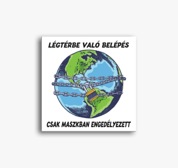 Hordj maszkot vászonkép