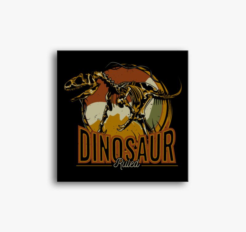 Dinoszauruszos vászonkép 