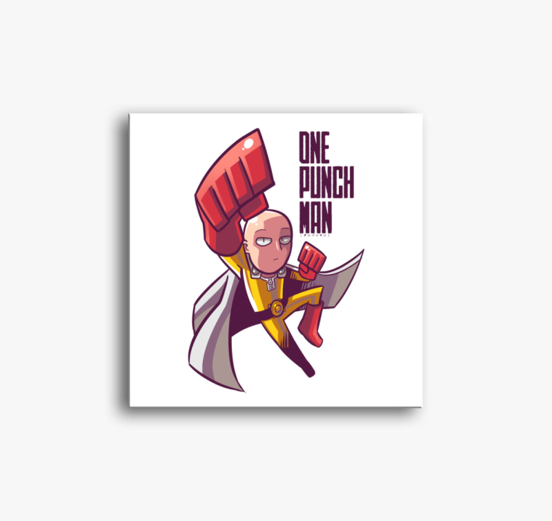 One Punch Man Chibi vászonkép