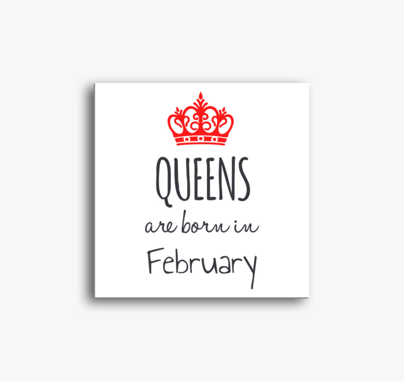 A hercegnők (választható hónap) születnek vászonkép