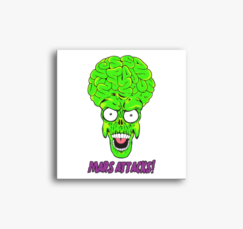 Támad a Mars vászonkép