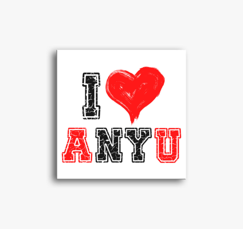 Szeretem az anyukámat vászonkép