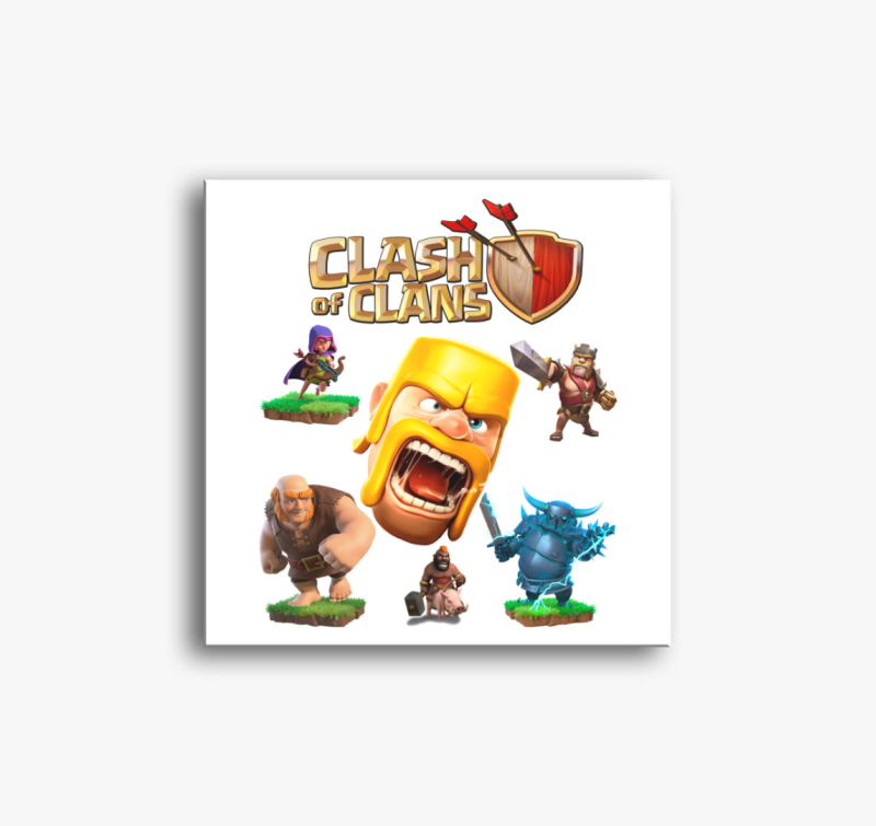 Clash of clans vászonkép